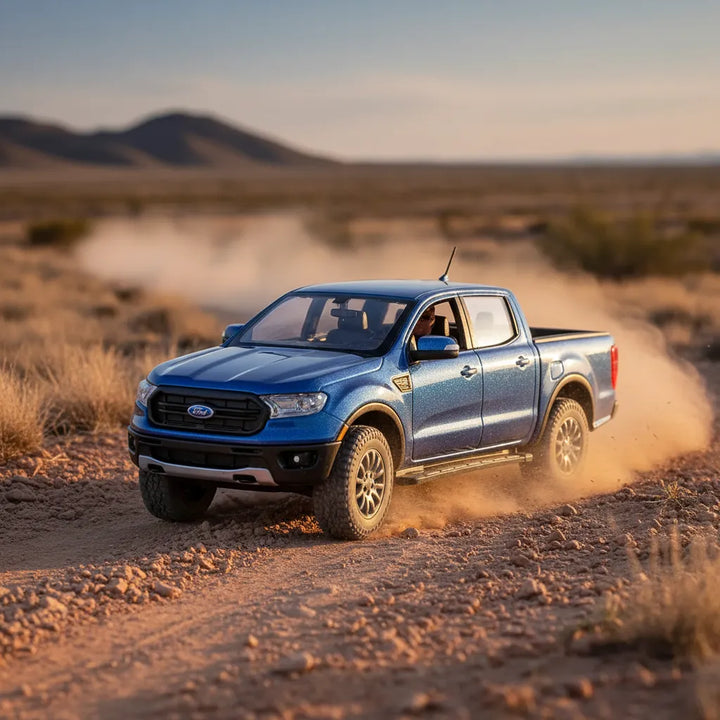 Carro 1/24 Se 2019 Ford Ranger Azul Original