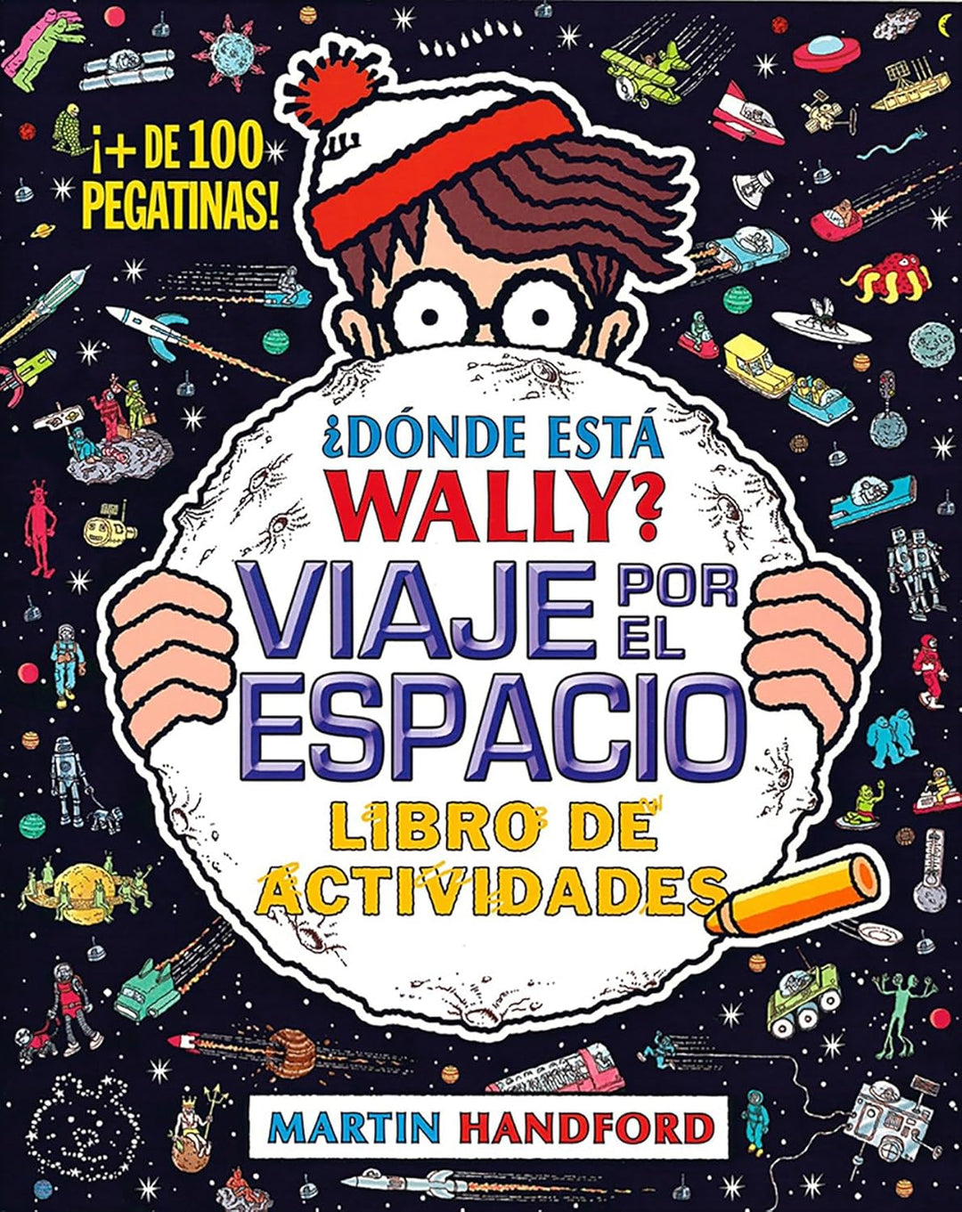 Libro Actividades ¿Dónde Está Wally? el espacio para niños