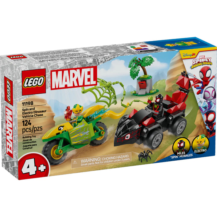 Juego Lego 124 Piezas Spin Y Electro Niños