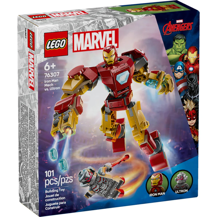 Juego Lego 101 Piezas Iron Man Vs. Ultrón Niños