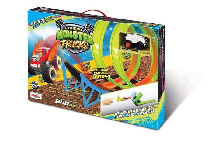 Pista De Juguete Moster Doble Giro Niños