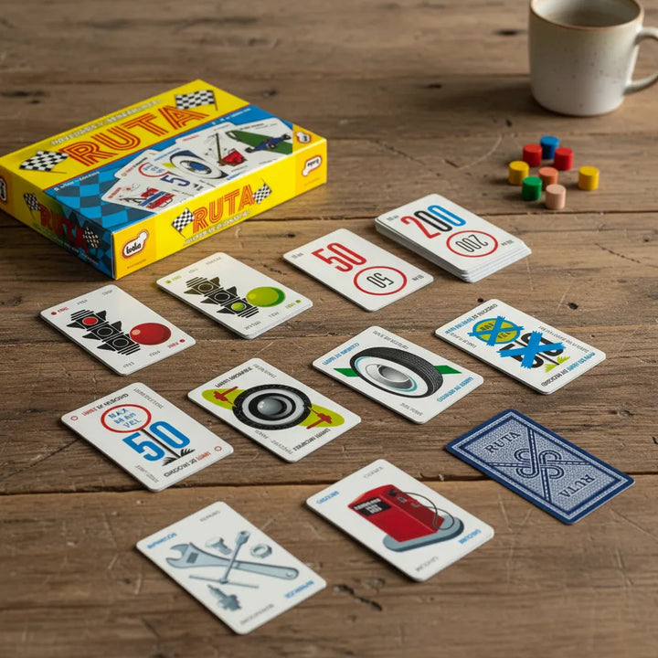 Juego De Cartas Ruta Original