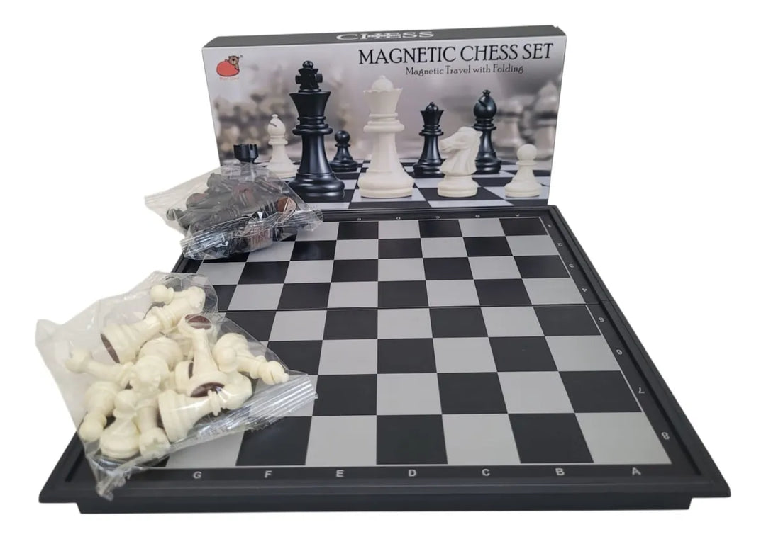 Juego Ajedrez Magnético Plegable Para Niños