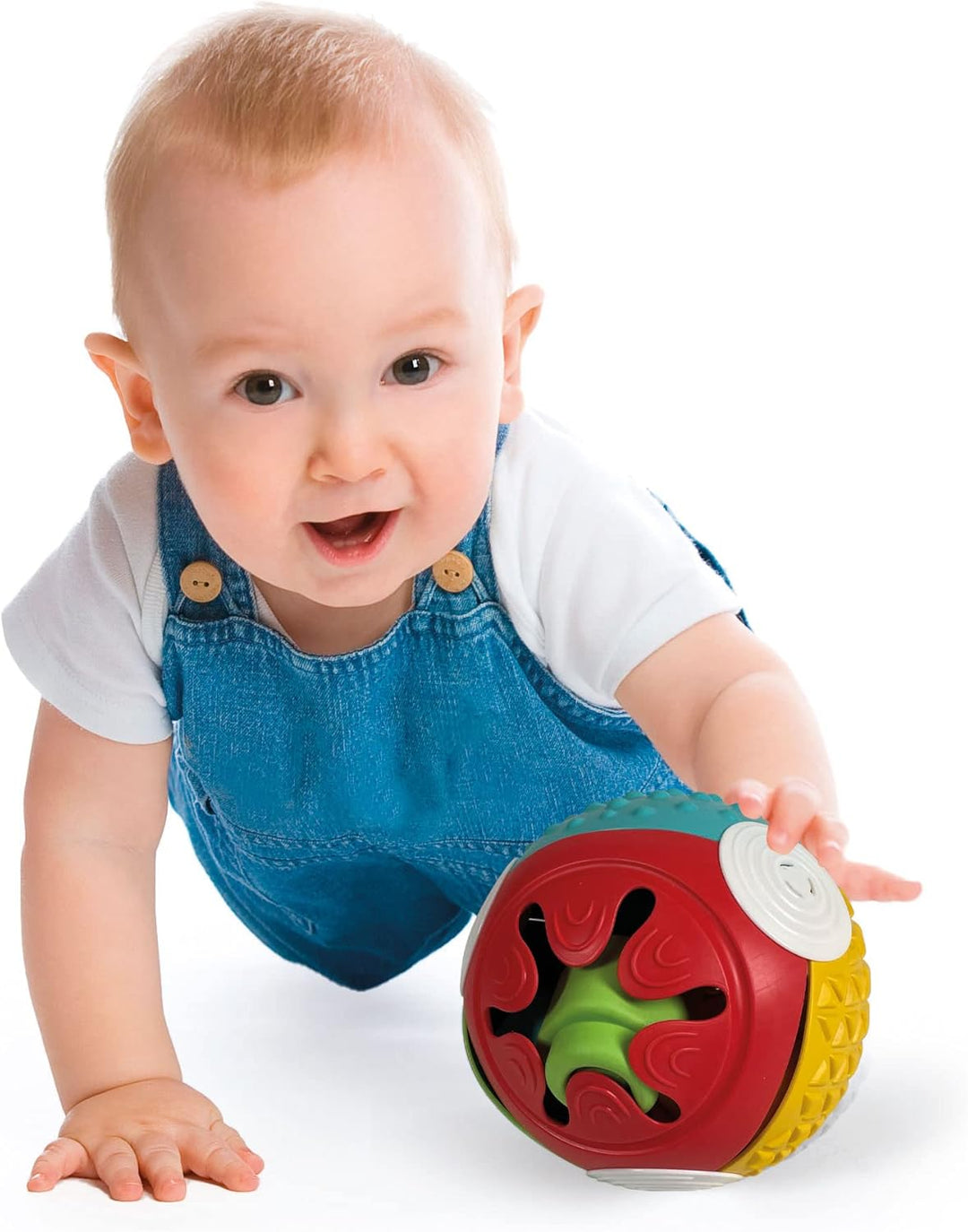 Juego Sensorial Pelota Rodante Para Bebés