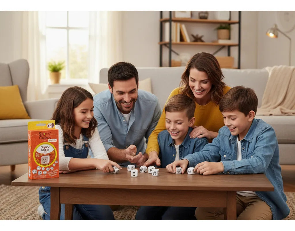 Juego De Mesa Juego Story Cubes Dados Crear Historias Niños