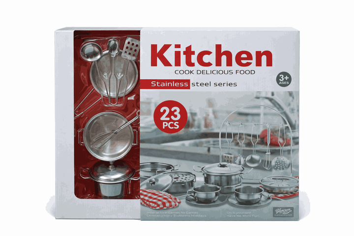 Set De Accesorios De Cocina 23 Piezas Para Niños