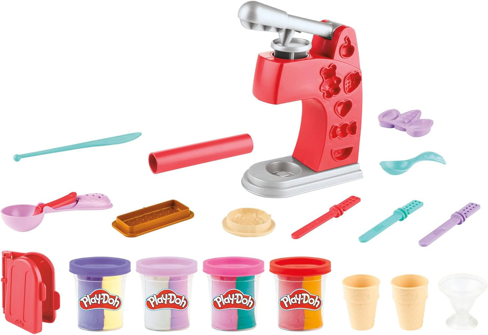 Juego Set Play-doh Heladería Mágica Para Niños