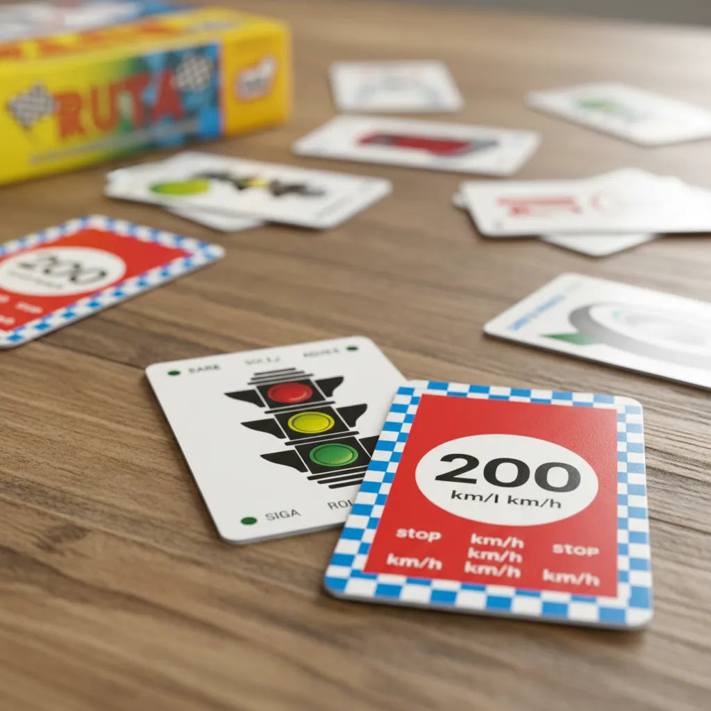 Juego De Cartas Ruta Original