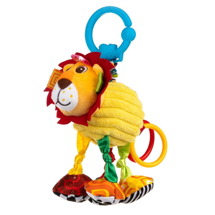 Juguete Bebe Peluche león Sensorial Mordedor