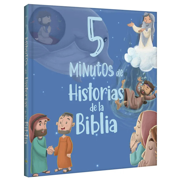 Libro Ilustrado Cinco Minutos Historias De La Biblia Niños