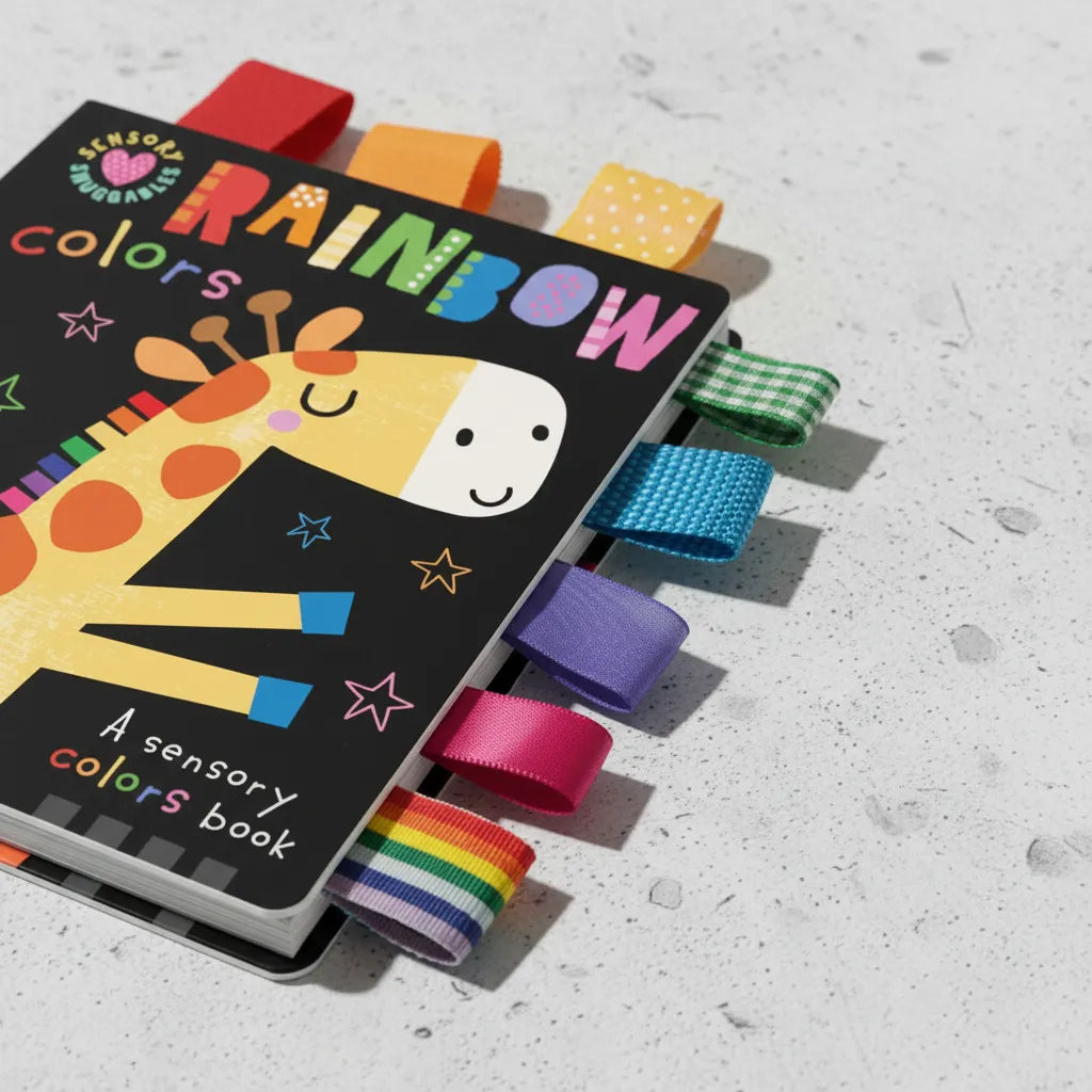 Libro Sensorial Colores Del Arcoiris