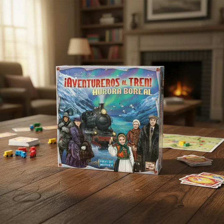 Juego De Mesa Aventureros Al Tren Aurora Boreal