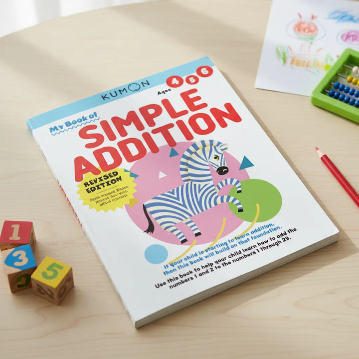 Libro Kumon Mi Libro De Sumas Simples En Ingles Para Niños