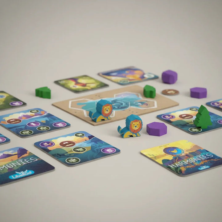 Juego De Mesa Harmonies Estratégico Para Niños Adultos
