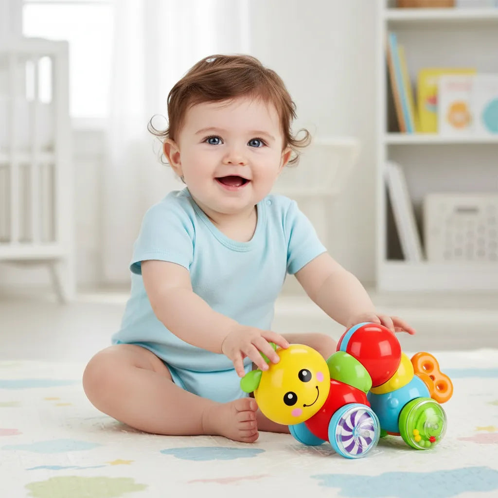 Juguete De Oruga Móvil Para Estimulación Para Niños