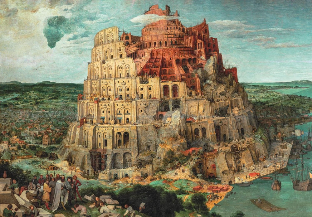 Rompecabezas 1500 Piezas Arte Torre De Babel