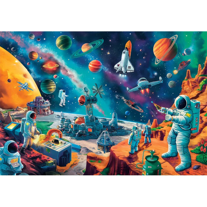 Rompecabezas 104 Piezas Cosmic Crew Clementoni Para Niños