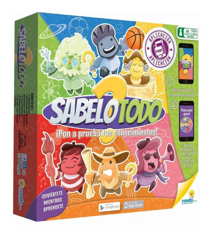 Juego De Mesa Sabelotodo Niños Y Adultos