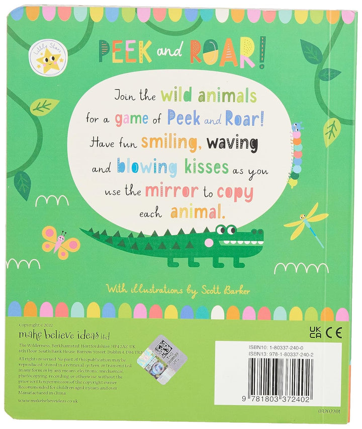 Libro Didáctico Con Espejo Exploración Infantil