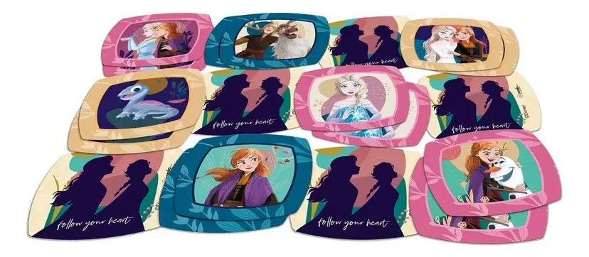 Juego De Mesa Memoria Edición Frozen Niñas