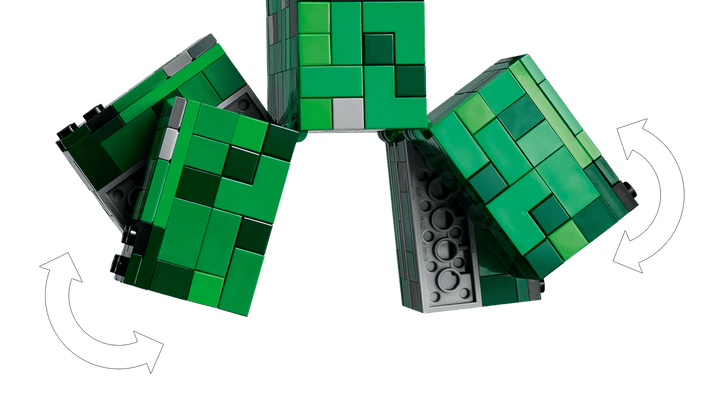 Juego De Construcción Lego Minecraft El Creeper 665 Piezas