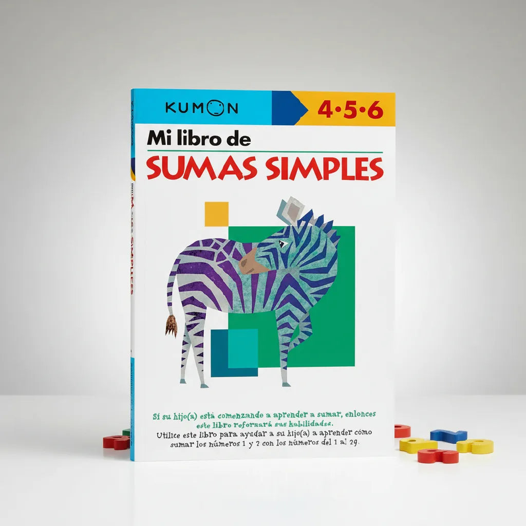Libro Kumon Mi libro de sumas simples para niños