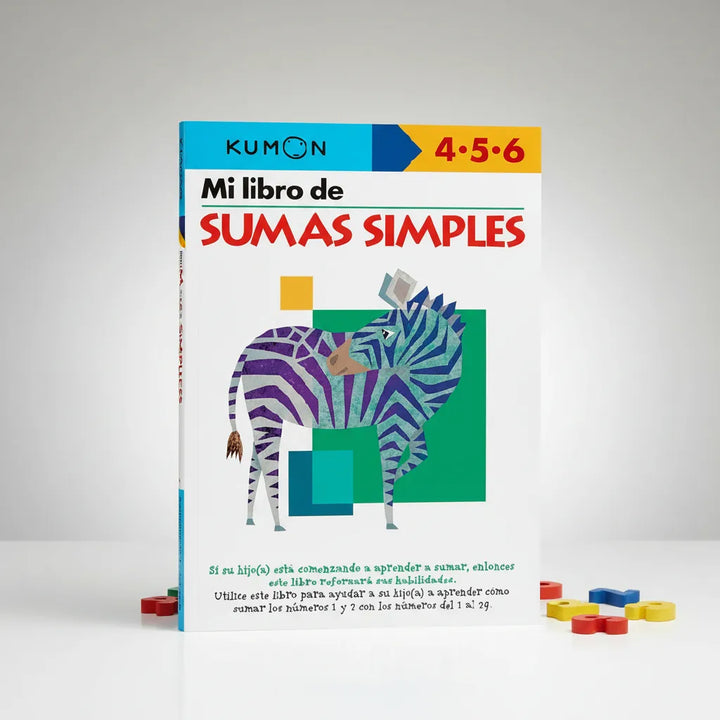 Libro Kumon Mi libro de sumas simples para niños