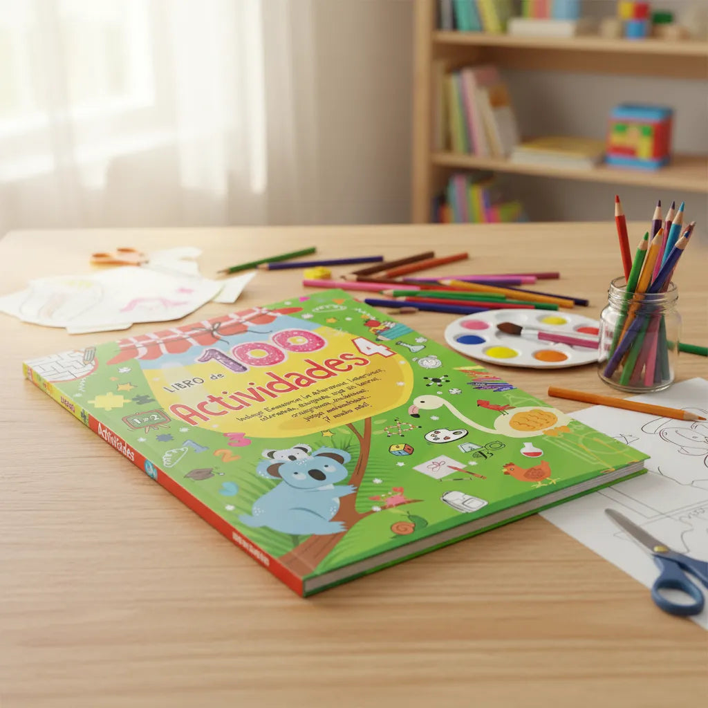 Libro Infantil 100 Actividades 4 Educativos