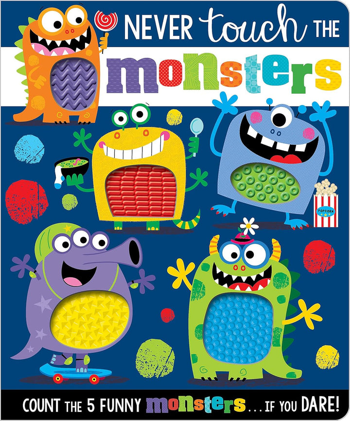 Libro Educativo texturas Mi Monstro para Niños