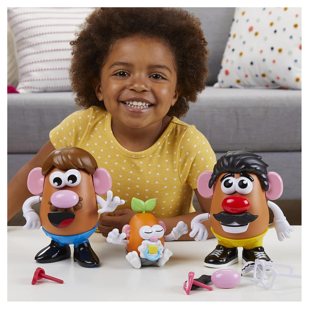 Juguete Infantil Familia Cara De Papa 45 Piezas