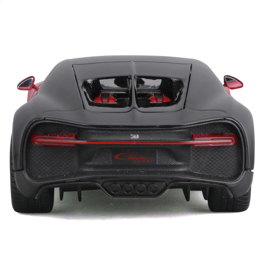 Carro Coleccionable A Escala 1:32 Bugatti Chiron Sport Rojo