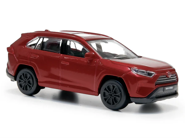 Carro Coleccionable A Escala 1/36 Toyota Rav4 2022 Rojo