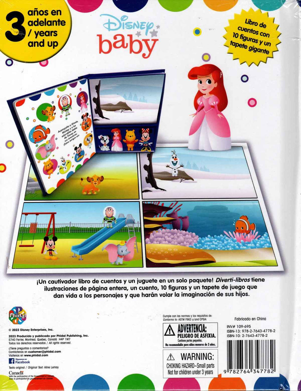 Libro Infantil Disney Baby Con Figuras