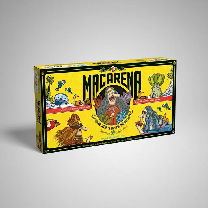 Juego De Mesa La Macarena Cartas Para Niños Y Adultos