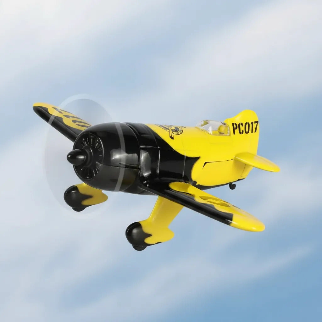 Avión Coleccionables Gee Bee Super Sportster R-1 Amarillo