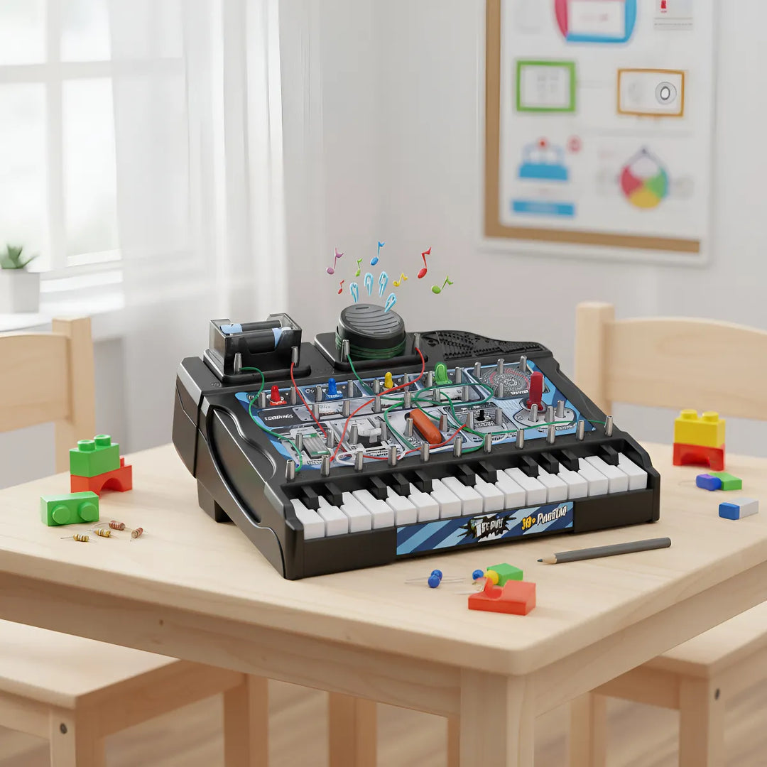Experimento STEM Laboratorio De Piano Niños