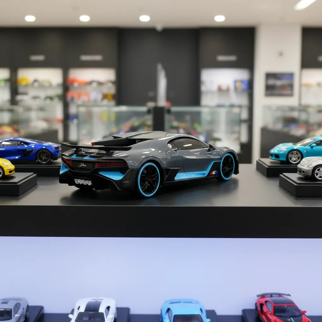 Carro a Escala Bugatti Divo luces y sonido