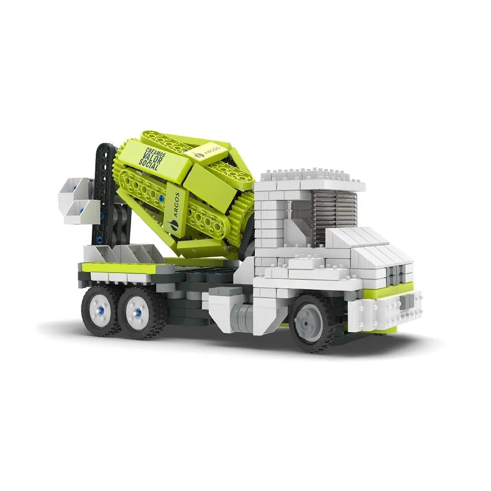 Juego De Construcción Camión  674 Pz Niños