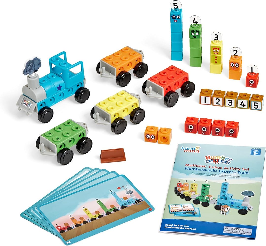 Set Tren Números Numberblock Para Niños