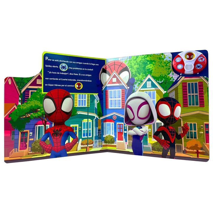 Libro Spidey Y Sus Sorprendentes Amigos Con Sonidos Niños