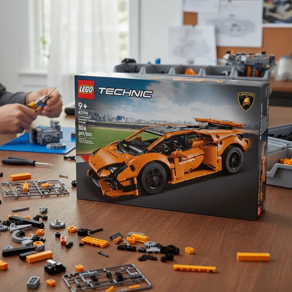 Juego Lego 806 Piezas Lamborghini Adultos