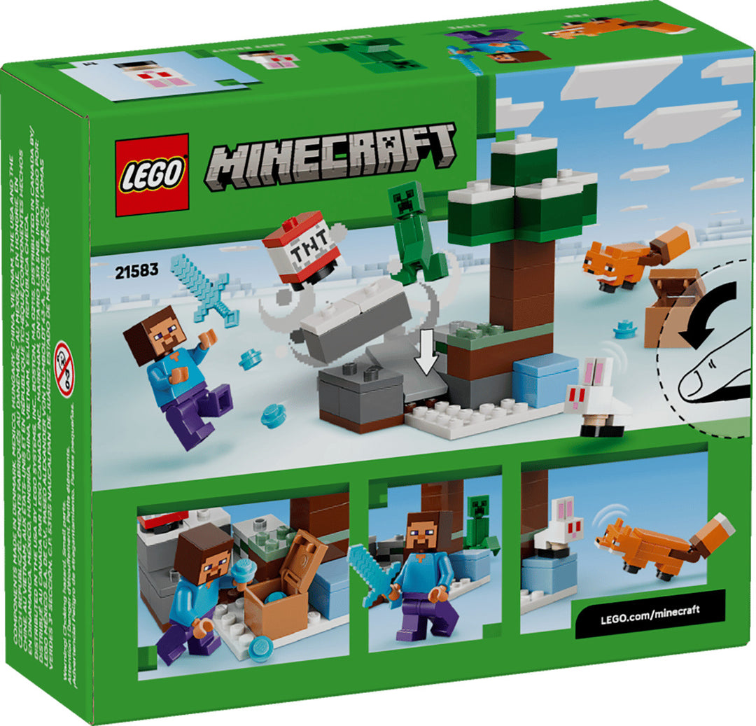 Juego Construcción Minecraft Aventura La Taiga Lego Original
