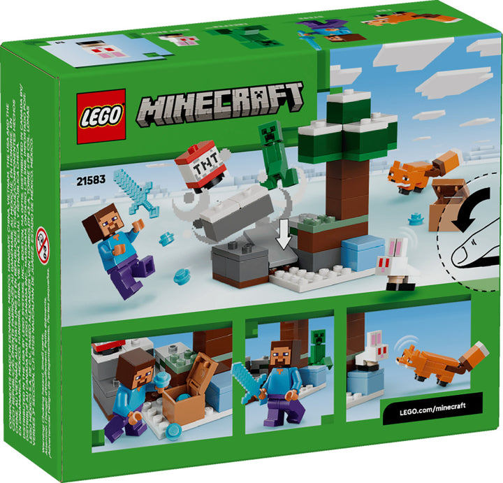 Juego Construcción Minecraft Aventura La Taiga Lego Original