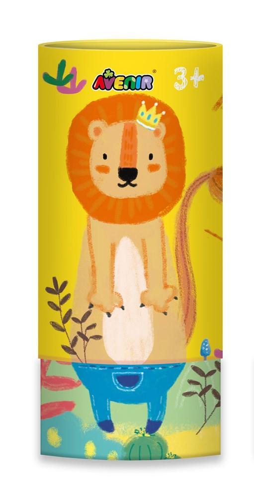 Set Arte Con Crayones 3 En 1 Póster Para Niños