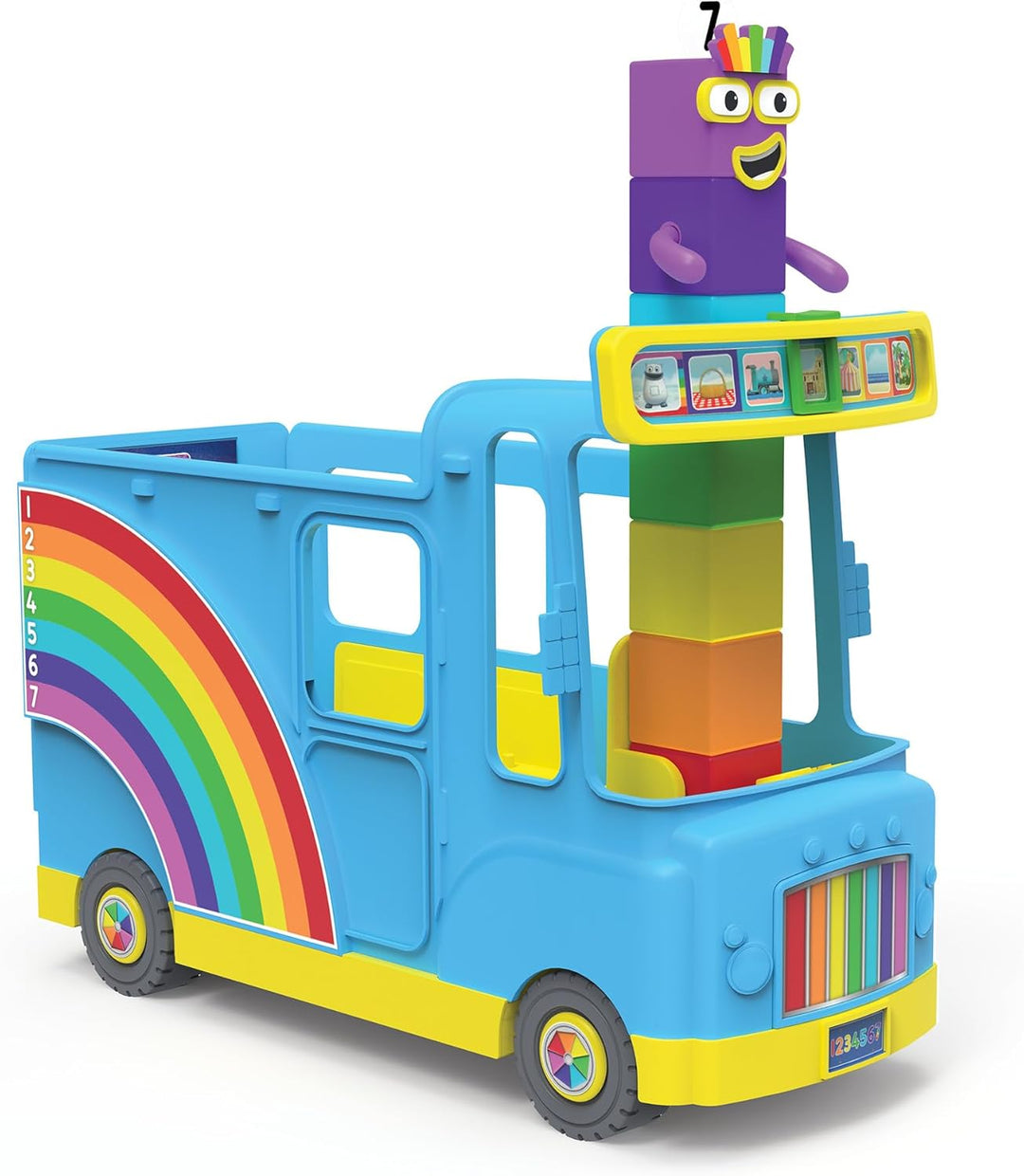 Juego Didáctico Bus Numberblocks Para Niños