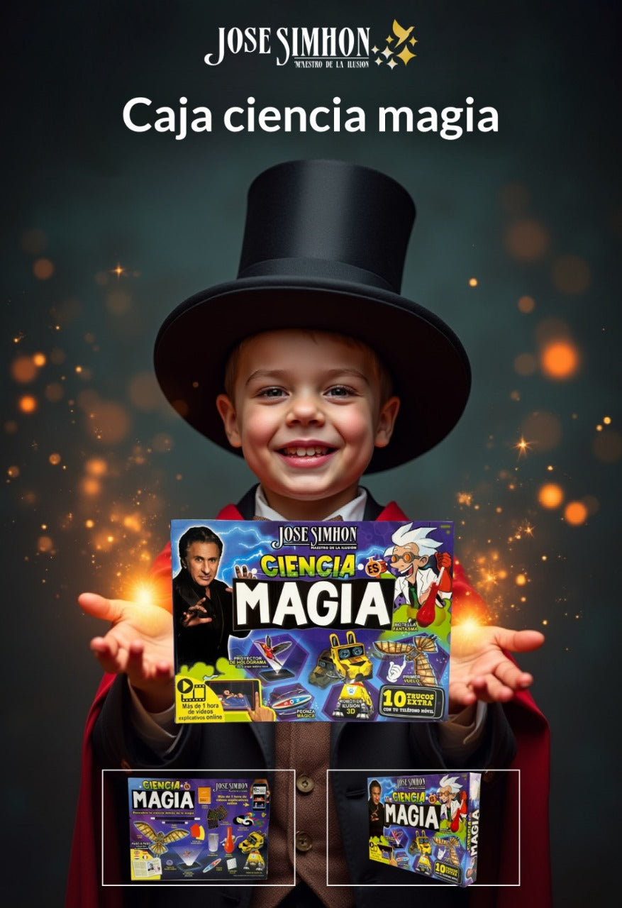 Juego De Magia Trucos José Simhon Para Niños