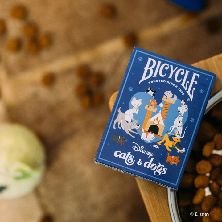 Cartas Bycycle Diseño Cats And Dogs Para Niños