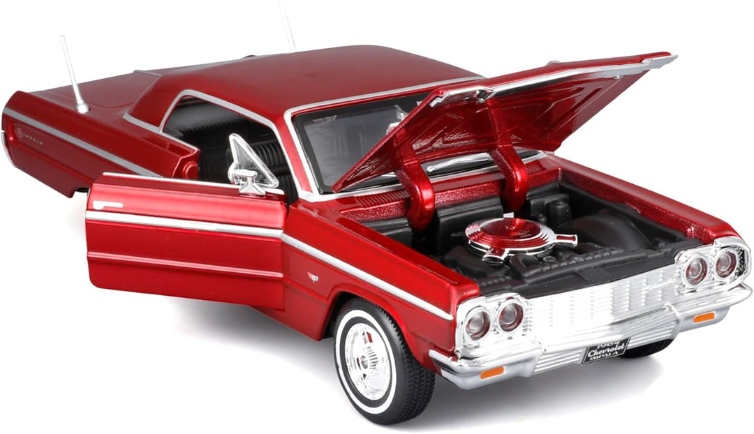 Carro Ensamblar 1:24 Al 1964 Chevrolet Impala Ss