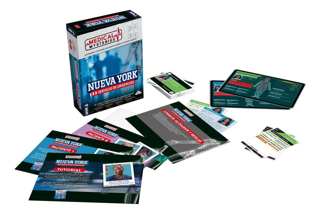 Juego De Mesa Medical Mysteries Nueva York Adultos