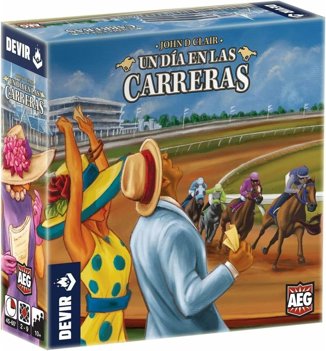 Juego De Mesa Un Día En Las Carreras Adultos